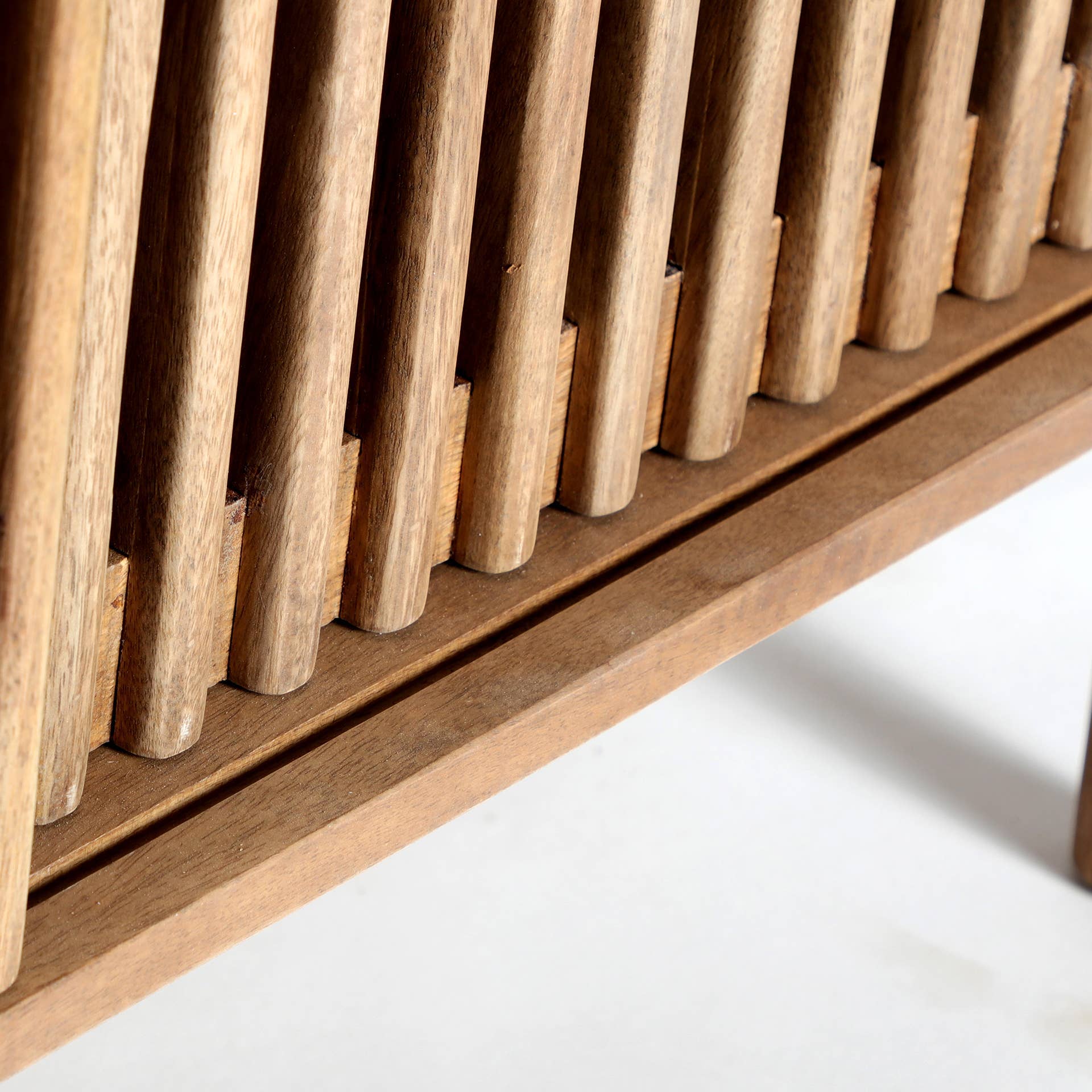 Kodu Home Design - Venta al por mayor Mesa consola - Mueble Tv Trevoux, de Madera de Mango, Marrón, 170x40x615