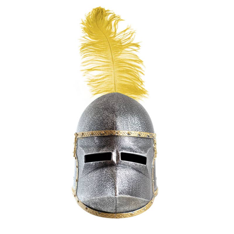 KALID MEDIEVAL – wholesale Costume – Child – DOG FACE HELMET + FEATHER - ST937F2