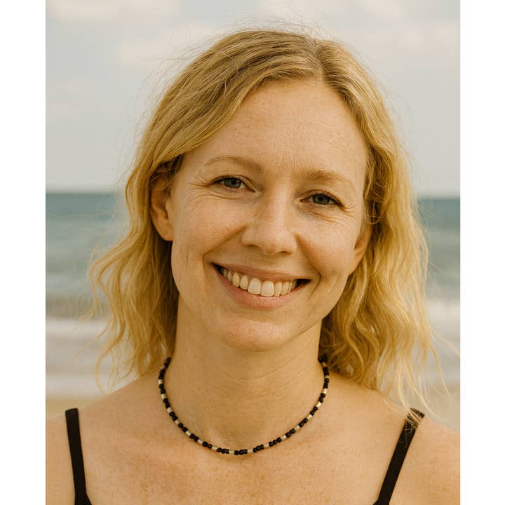 Unikat schwarze Perlen mit Silberwürfel- Susanne für den Großhandel von perleperle