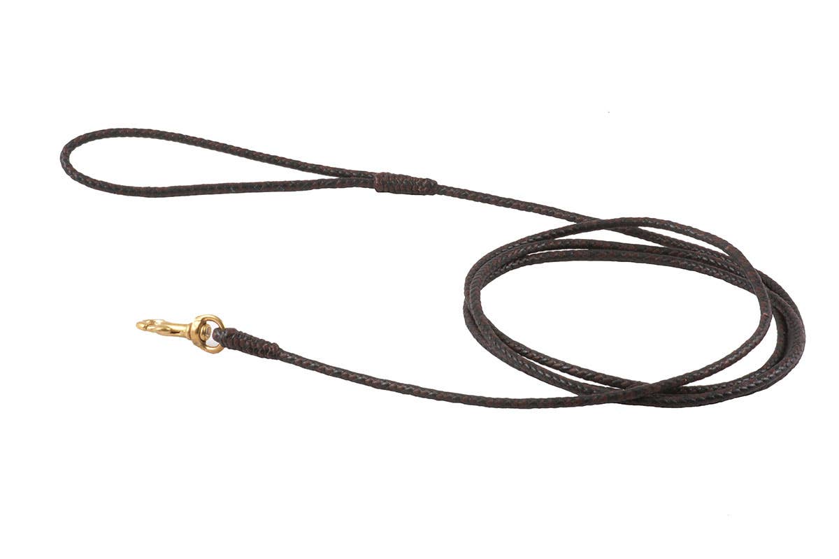 Alvalley - Wholesale Pet Leash - Dog - Braided Leather Snap Leads120