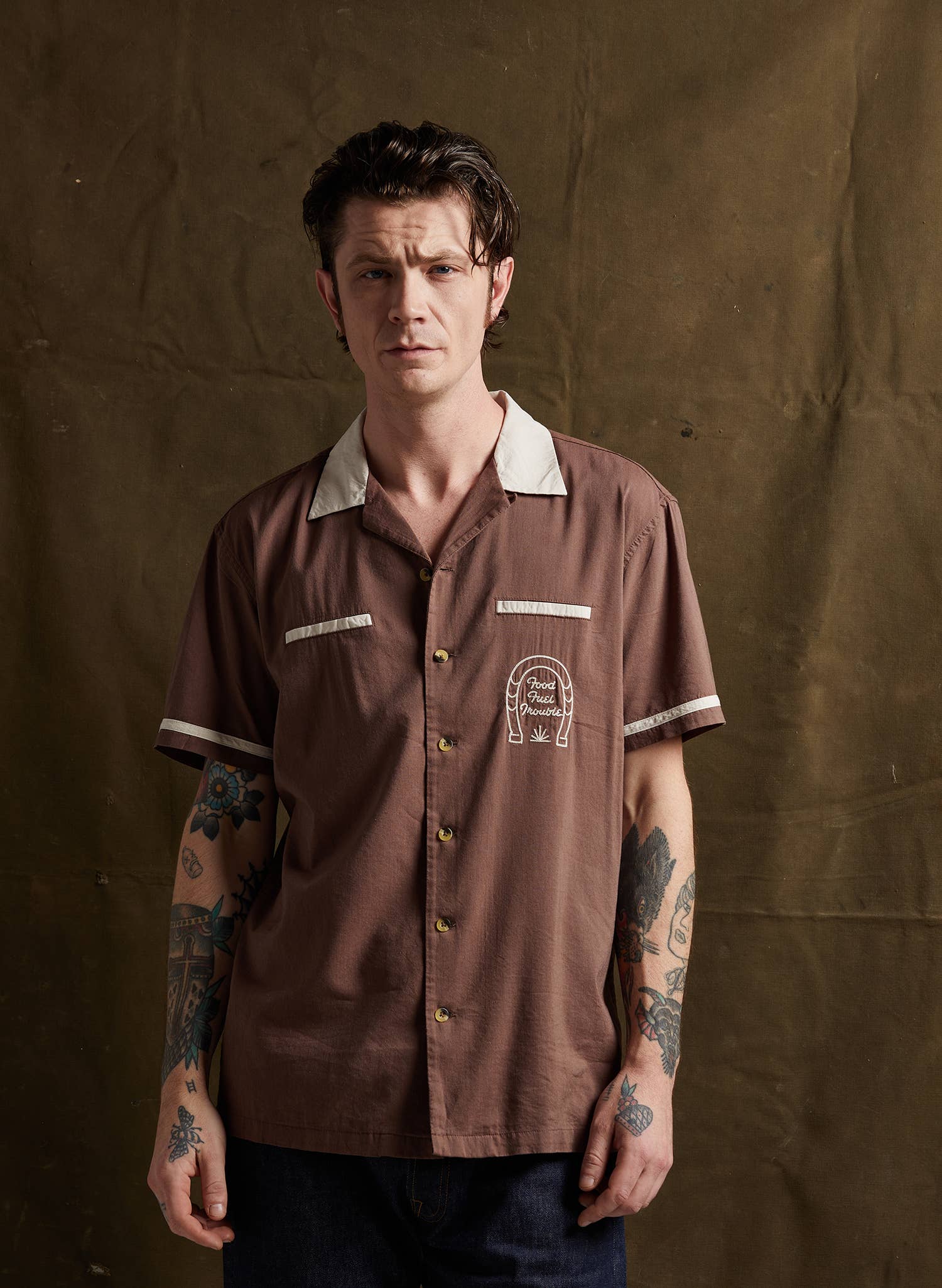 Pyknic - Wholesale Button Down Shirt - Unisex - Enchiladas Casual Button Down Shirt Men & Women2