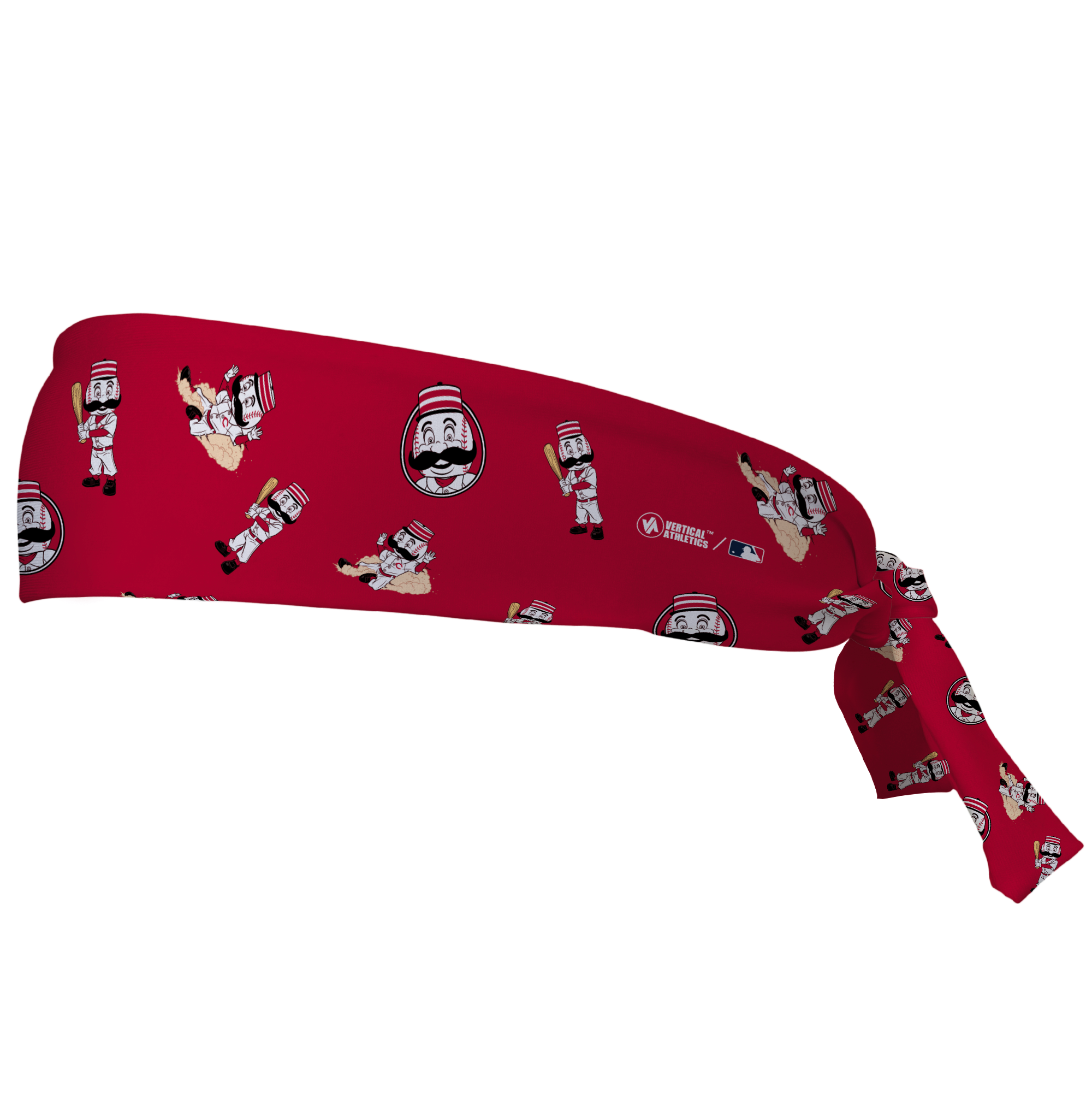 Red Reds Tieback Cooling Headband: Mascot All Over for wholesale on Faire1