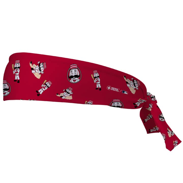 Red Reds Tieback Cooling Headband: Mascot All Over for wholesale on Faire1