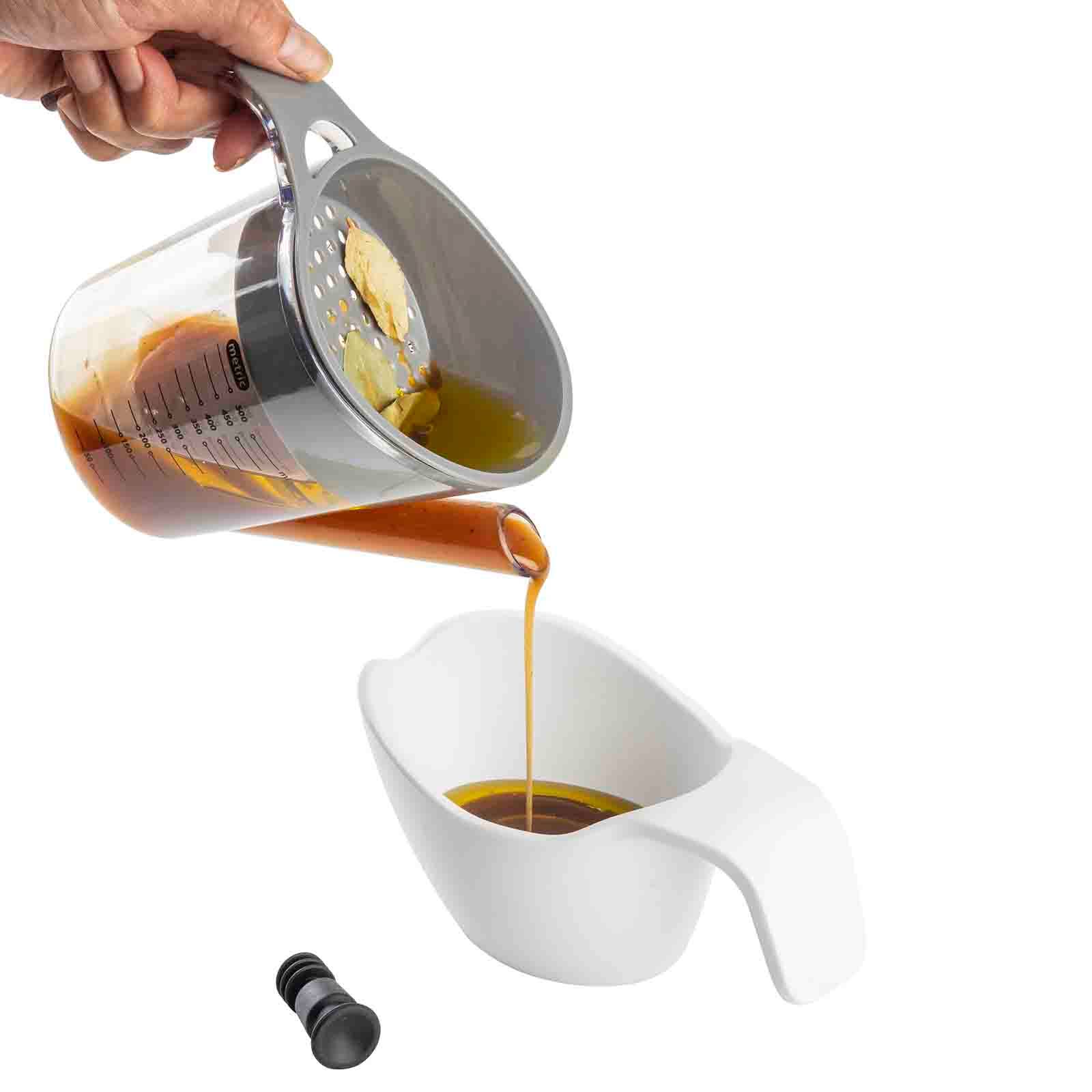 TableCraft Products Company - Vente Ustensile/gadget de cuisine - Séparateur de sauce/graisse, 16 oz5