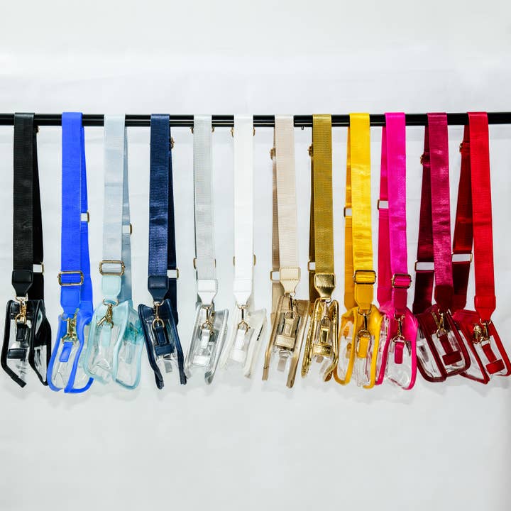 Clear Stadium Purse for wholesale by BKLYN LNDN