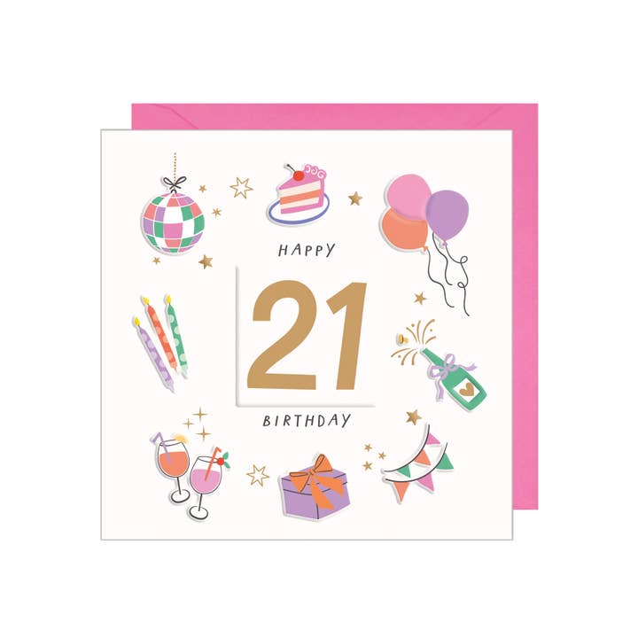 Happy Birthday - 21 for wholesale by Rosanna Rossi