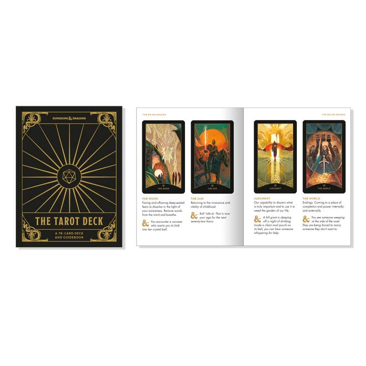 Penguin Random House LLC - Wholesale Tarot Cards - D&D Tarot Deck, The1