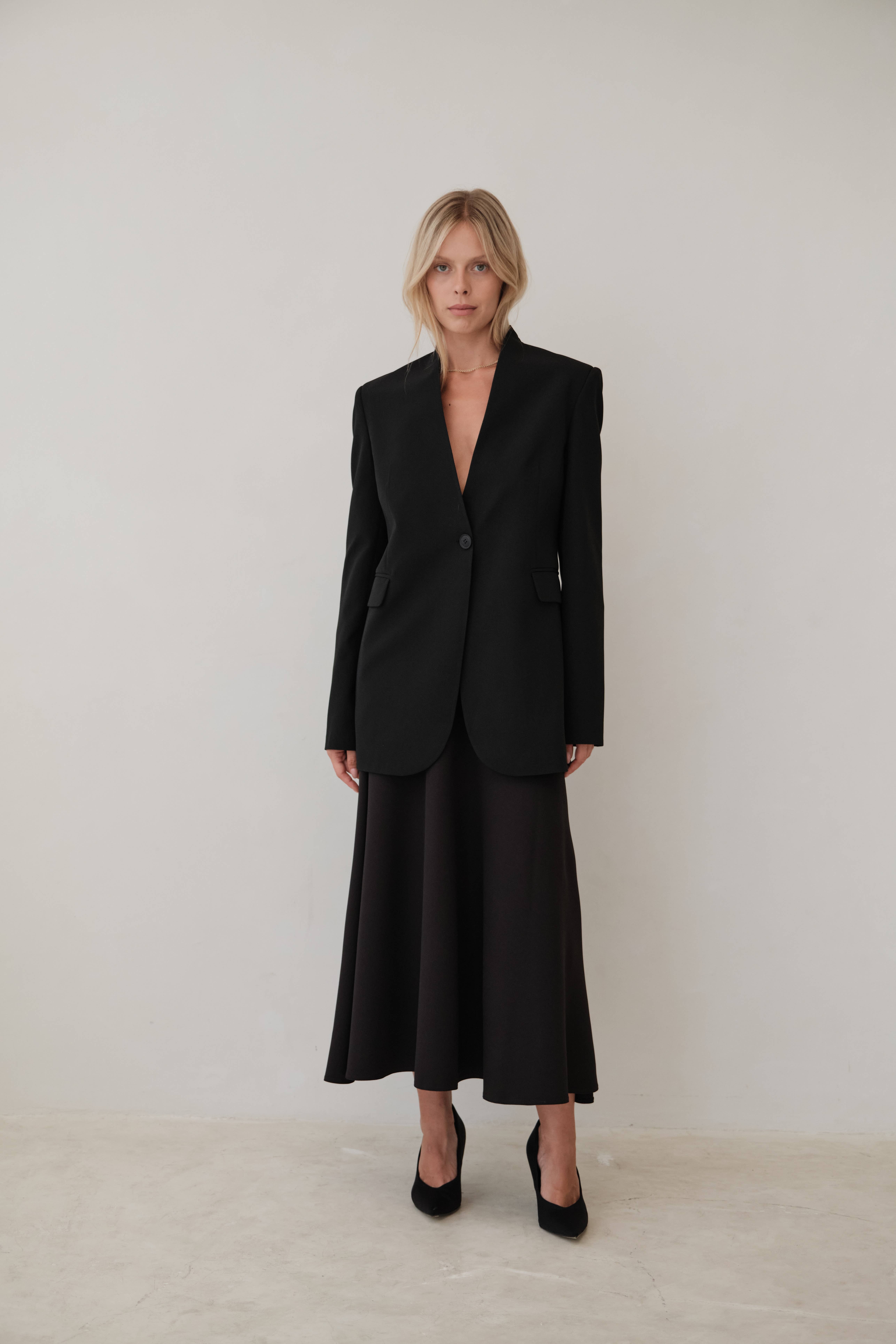 Le Cle – wholesale Blazer – Women's – Lustre | Structured single-button blazer1