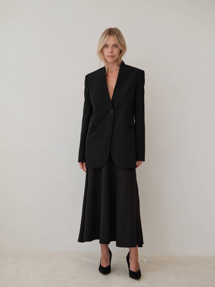 Le Cle – wholesale Blazer – Women's – Lustre | Structured single-button blazer1