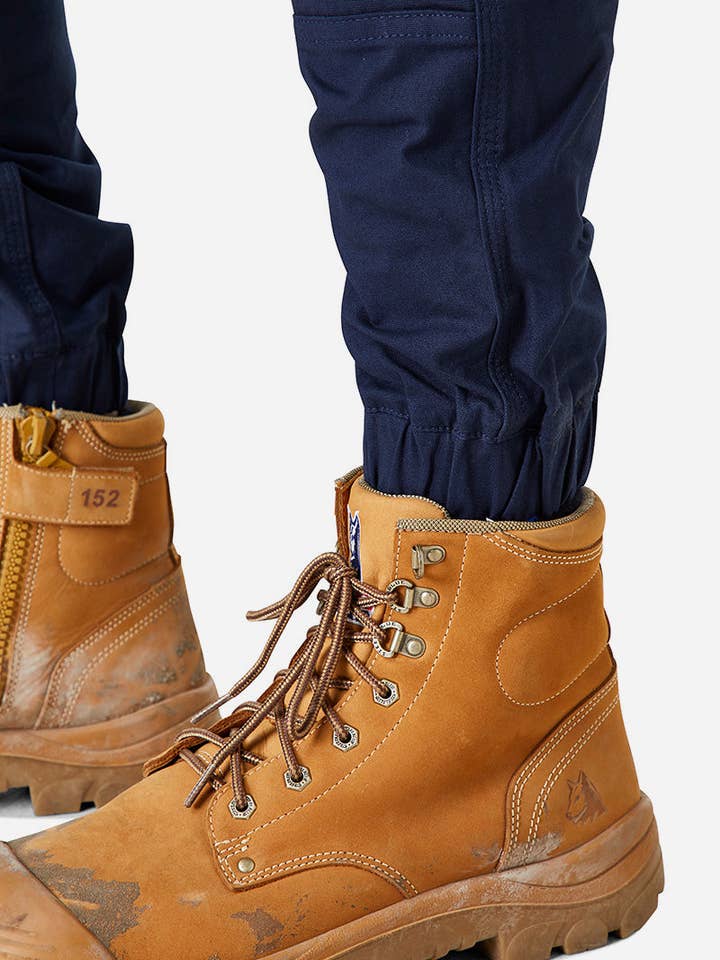 ELWD workwear – Großhandel Hose – Herren – Herrenhose mit Bündchen Navy5