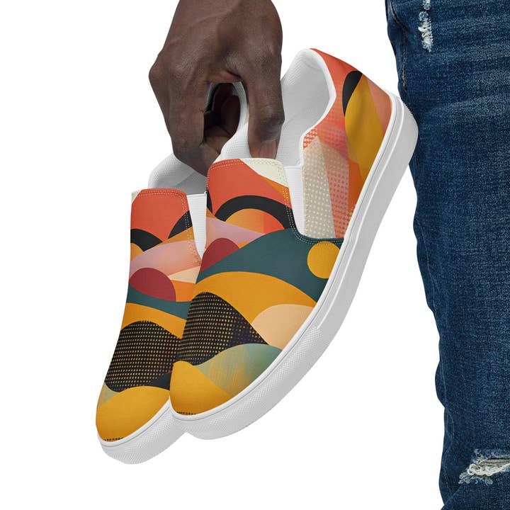 Les chaussures sans lacets pour hommes Desert pour la vente par Sola Shoe