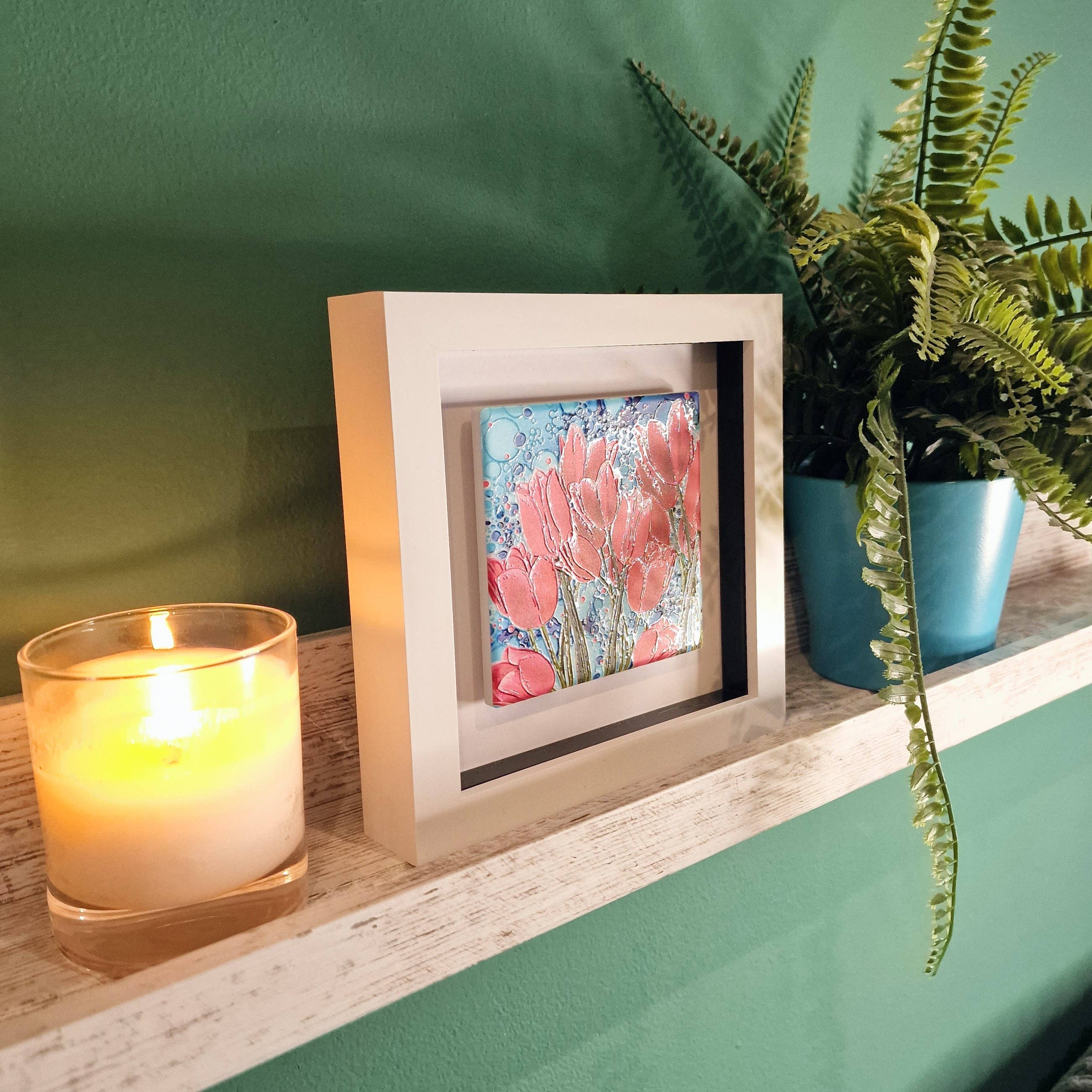 By Jo Crafts – wholesale Art print – 65-SP Tulips (Blue) Small Picture1