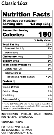 Fortune Favors - Wholesale Nuts - 10lb Bulk Pack The Classic Candied Pecans9