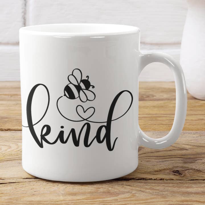 Caneca Abelha Bee Kind Bumble por atacado de WinsterCreations™