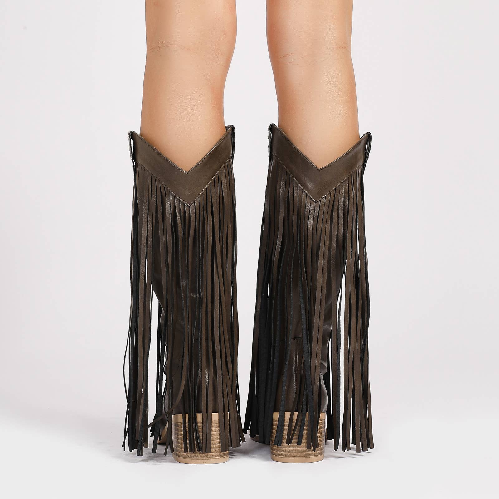 U R My Sunshine - Wholesale Cowboy Boots - Women's - 25153 Women Fringe Cowboy Boots Western Tassel Mid Calf4