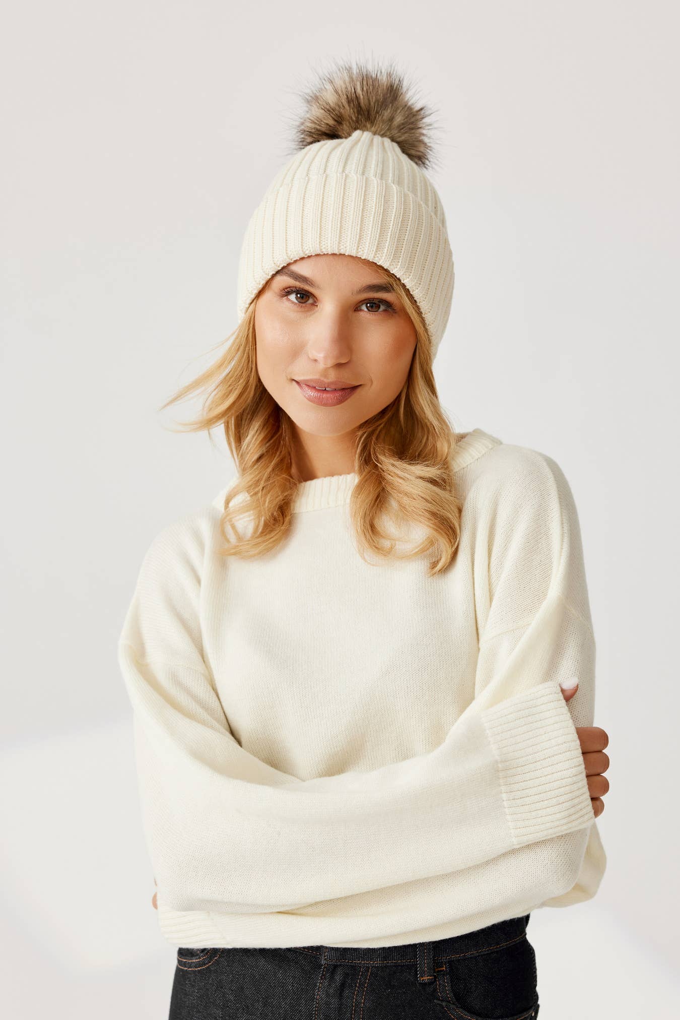 Ander - Venta al por mayor Gorro - Bebés - Gorro 100% lana merino para bebé y madre OLLO7