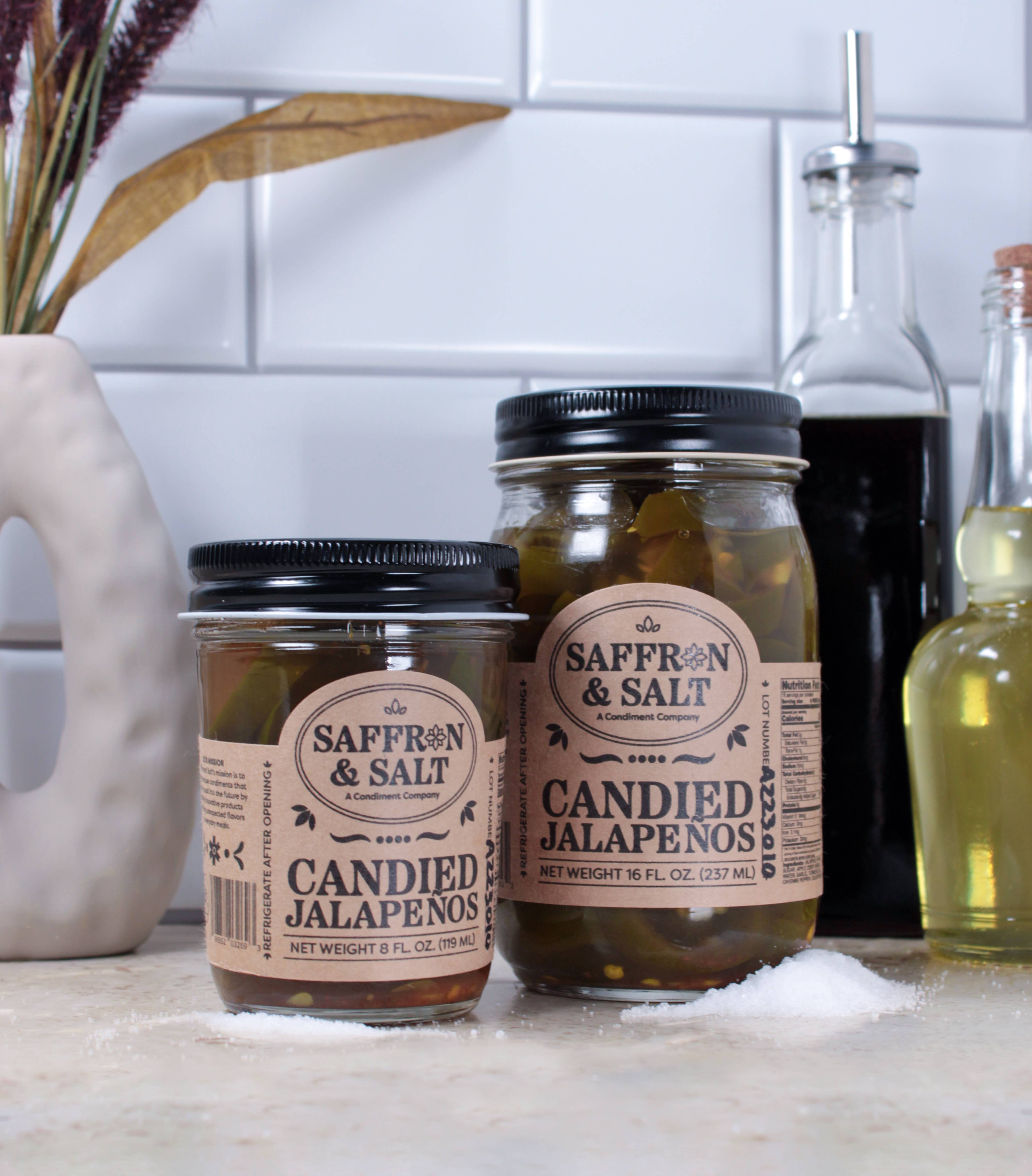 Saffron and Salt - Wholesale Pickled Vegetables - Candied Jalapenos1