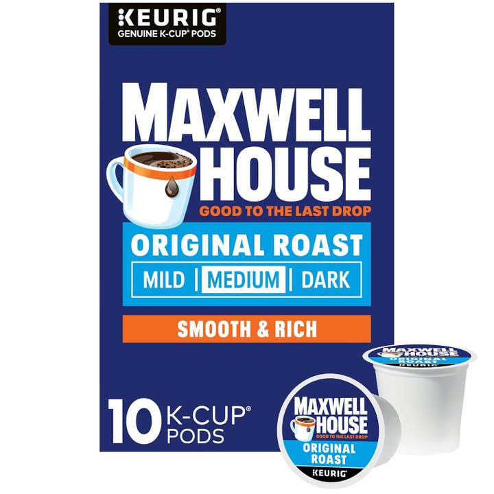 MAXWELL Keurig Kcup Coffee Pods (Box of 10 Pods) for wholesale by Best Beauty Group
