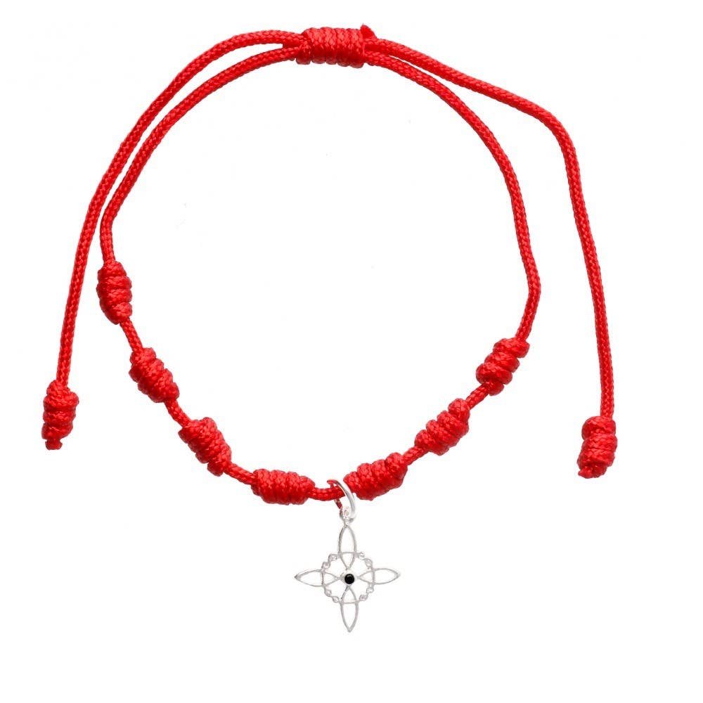 Vives de la Cortada S.L - Wholesale Prayer Beads Bracelet - 7 Knots Protection Bracelet and Small Witch Knot in 925 Sterling Silver0