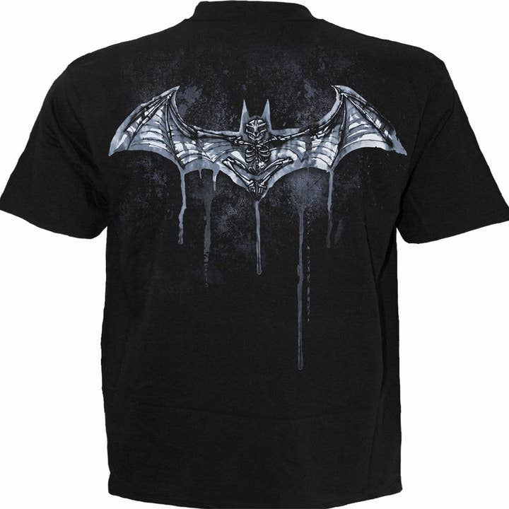 Spiral - Wholesale T-Shirt (Graphic) - Unisex - BATMAN - NOCTURNAL - T-Shirt Black