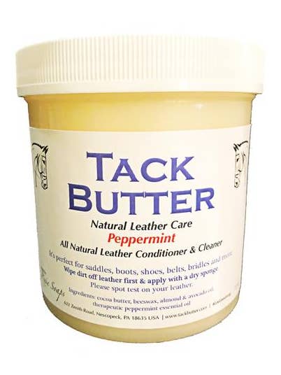 Tack Butter Peppermint Leather Conditioner & Cleaner 15 oz for wholesale by Tack Butter