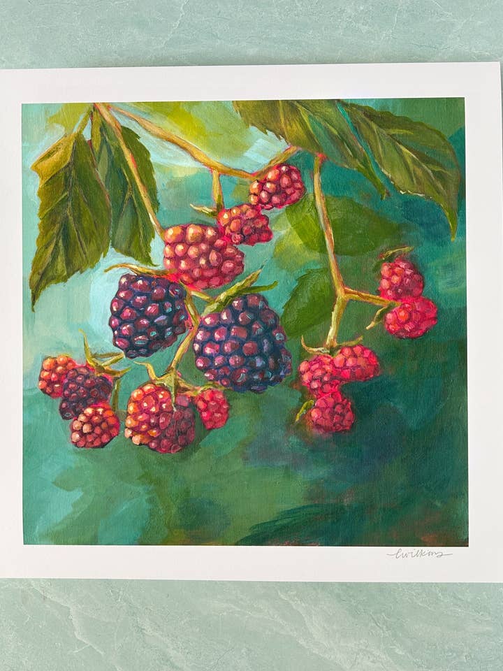 Gifts from the Earth, Fine Art Print for wholesale by Lindsay Wilkins Art