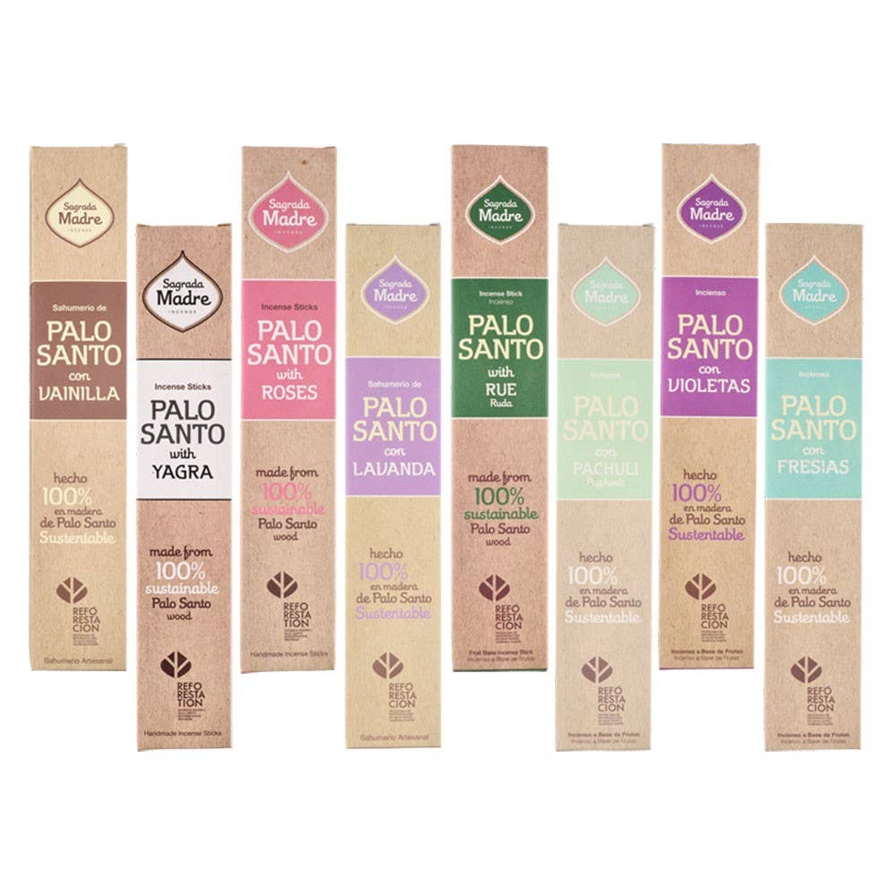 Vives de la Cortada S.L – Incenso por atacado – Incenso de Palo Santo com Frésias - Sagrada Madre4