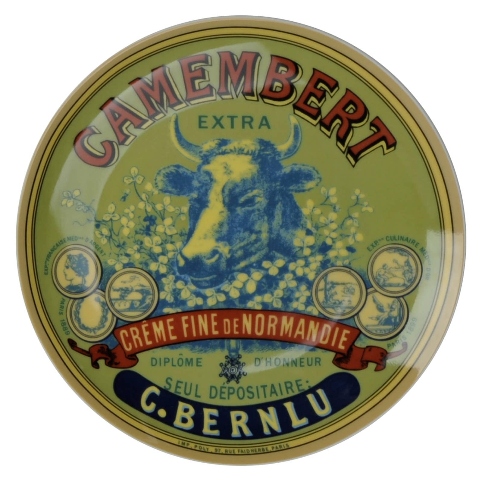 The DRH Collection BV - Wholesale Dinner Plate - Set of 4 Classic Camembert Plates6