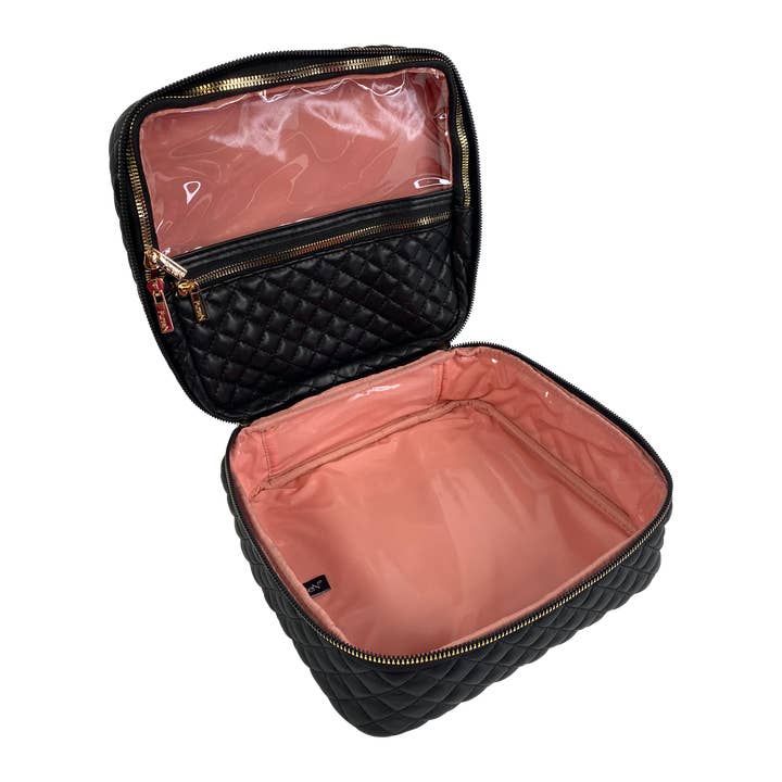 PurseN (new) - Wholesale Makeup/Cosmetic Bag - Mini Diva Makeup Case - Timeless Quilted4