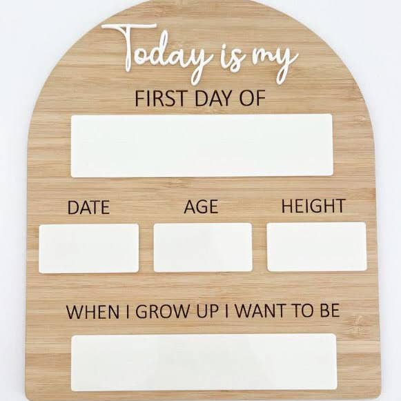 First day board plain for wholesale by Penny and Co Collections