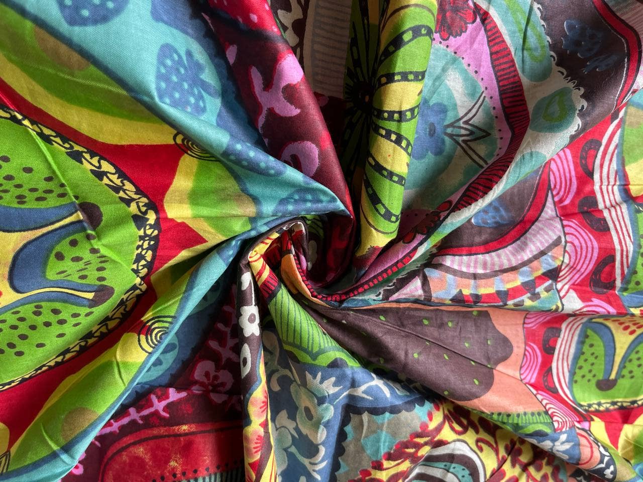 Bhawana Handicrafts – wholesale Fabric paint – Ethnic Craft Sewing Material By Yard Fabric Indian Cotton3