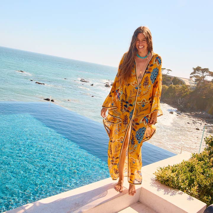 Jaya Kaftan - Desert Bloom for wholesale by Eywasouls Malibu