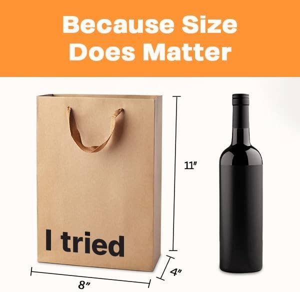 MilkToast Brands - Vente Pochette cadeau - "Sac Cadeau 'J'ai Essayé'"2