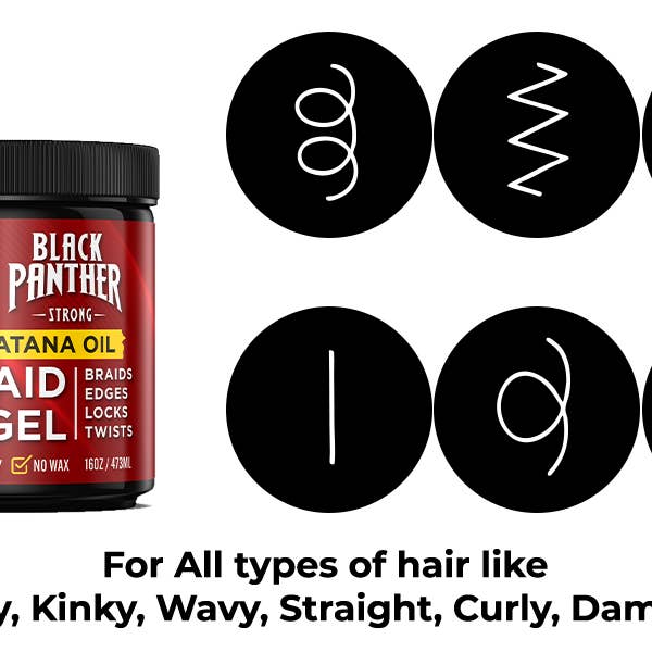 blackpantherstrong - Vendita all'ingrosso Gel/Mousse per acconciature - Gel per Treccine all’Olio di Batana 2-in-1 - Condizionante durante l’Intreccio7