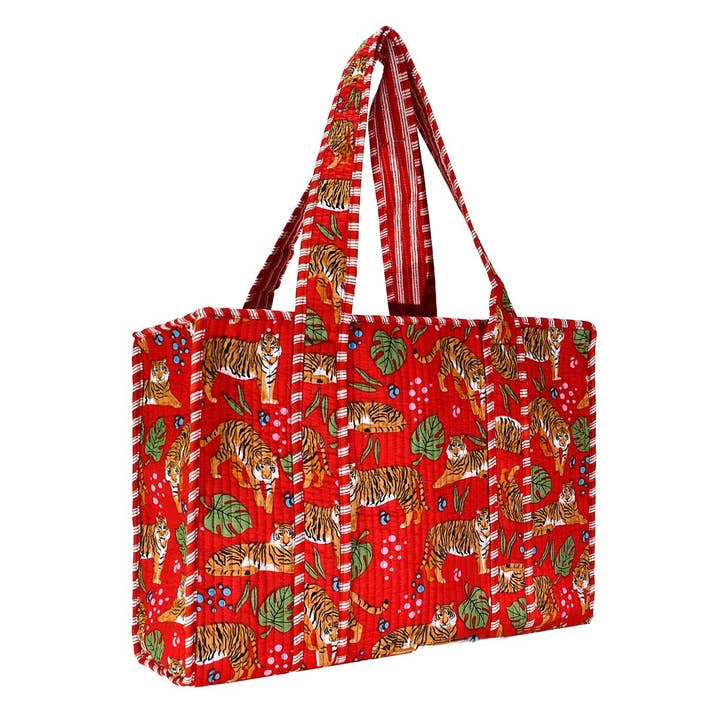 BNB Crafts Inc. - Wholesale Tote Bag - Women's - Cotton Block Print Tote Bag- Small & Large1