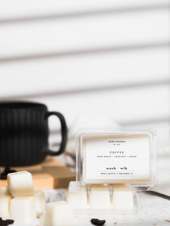 Coffee | Soy Wax Melts | Soy Wax Tarts for wholesale by Wash and Wik