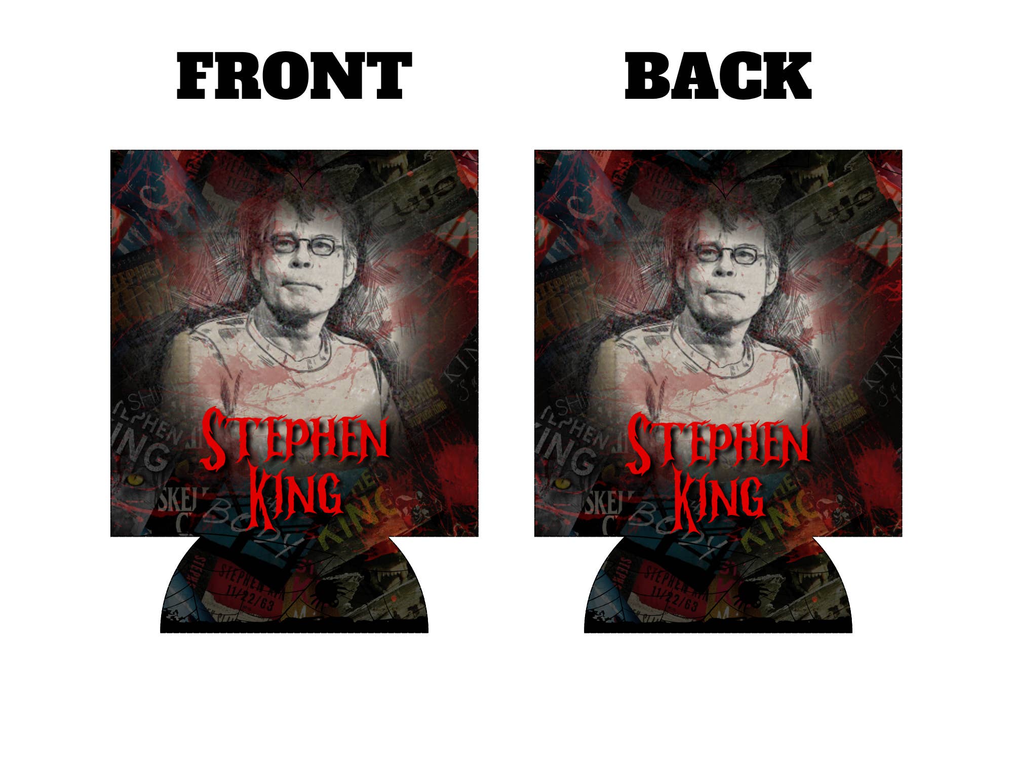 Graveyard Offerings - Wholesale Drink Huggers & Koozies - Stephen King Can Cooler