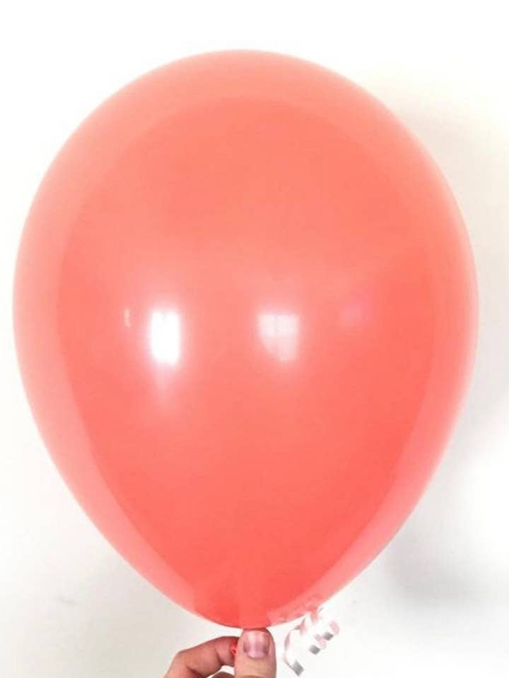 Globos Látex Coral | Juego de 10 Globos Látex para venta al por mayor de Hullaballoons