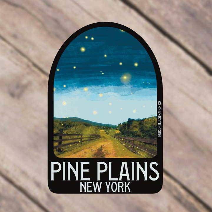 Pine Plains, New York voor wholesale door Hudson Illustration Co - About Town Co