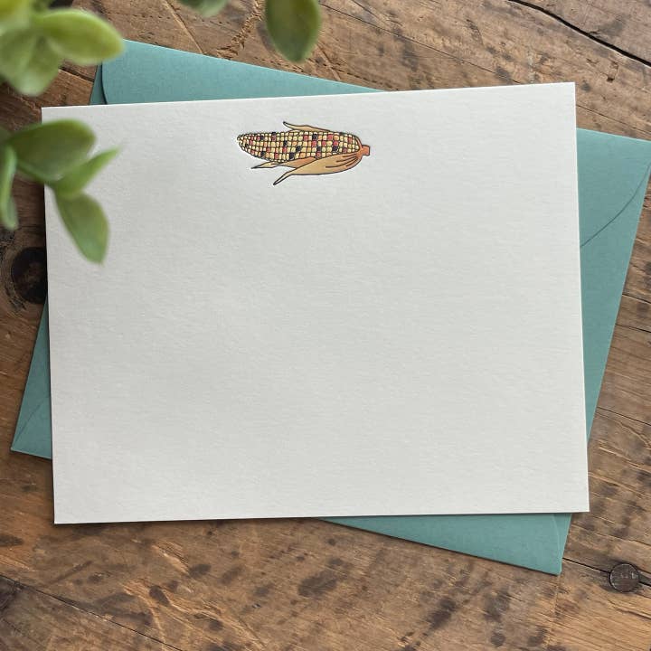 Ornamental Corn Notecard for wholesale by Alice-Louise Press