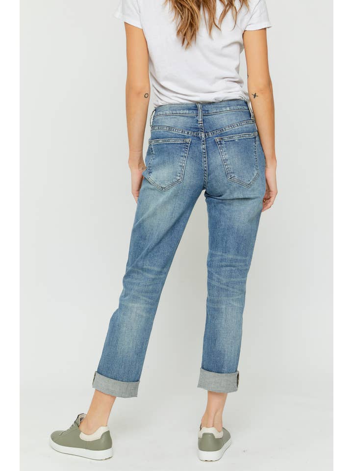 Oliver Logan - Wholesale Jeans - Women's - Crosby High Rise Jean, 4 Year Vintage