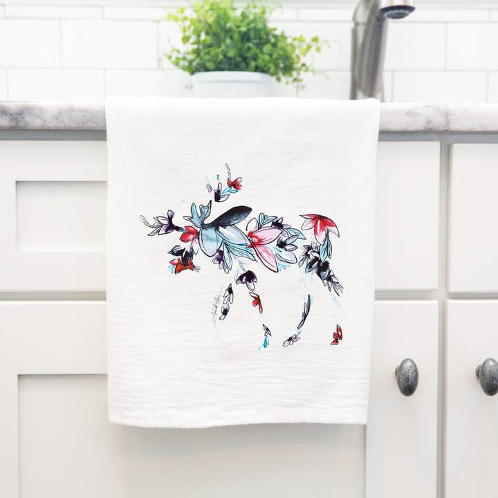 Amanda Klein Co. - Wholesale Theedoek - Eland meel zak theedoek2