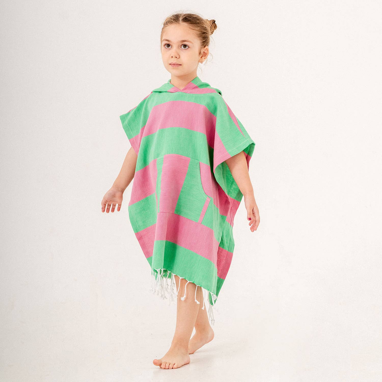 Kikoya - Wholesale Poncho Towel - Kids & Baby - Kids Summer Hooded Poncho Changing Swimming Beach Baby Towel8