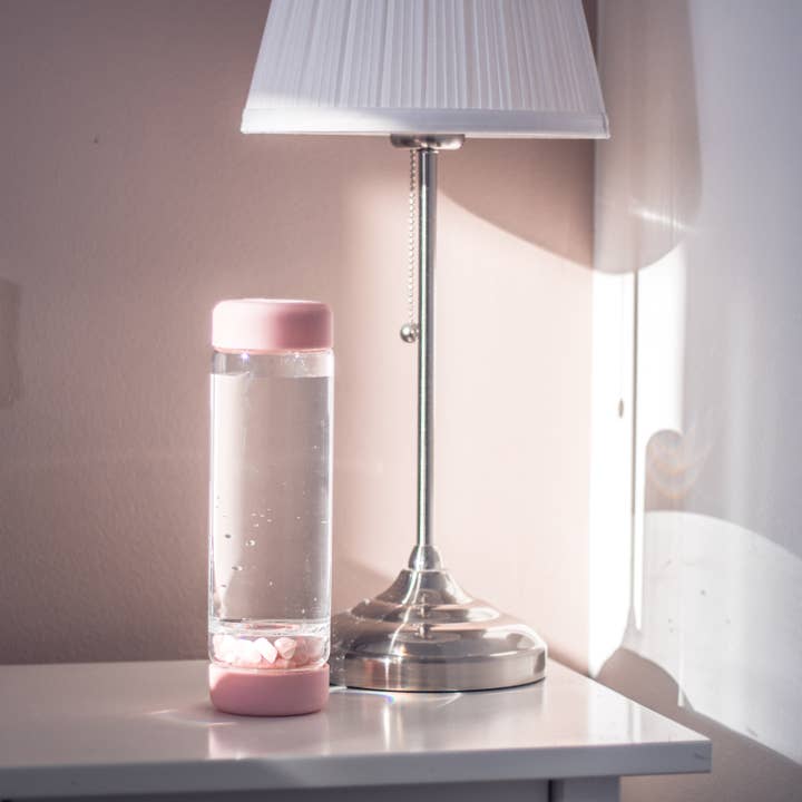 VitaJuwel USA - Vente Bouteilles d'eau - Inu ! ROSE | Bouteille d'eau en cristal DIY6