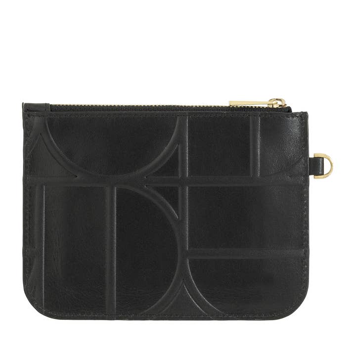dudu - Vendita all'ingrosso Braccialetti - Dudu Piccola Pochette in Pelle da Polso Nero_nudo1