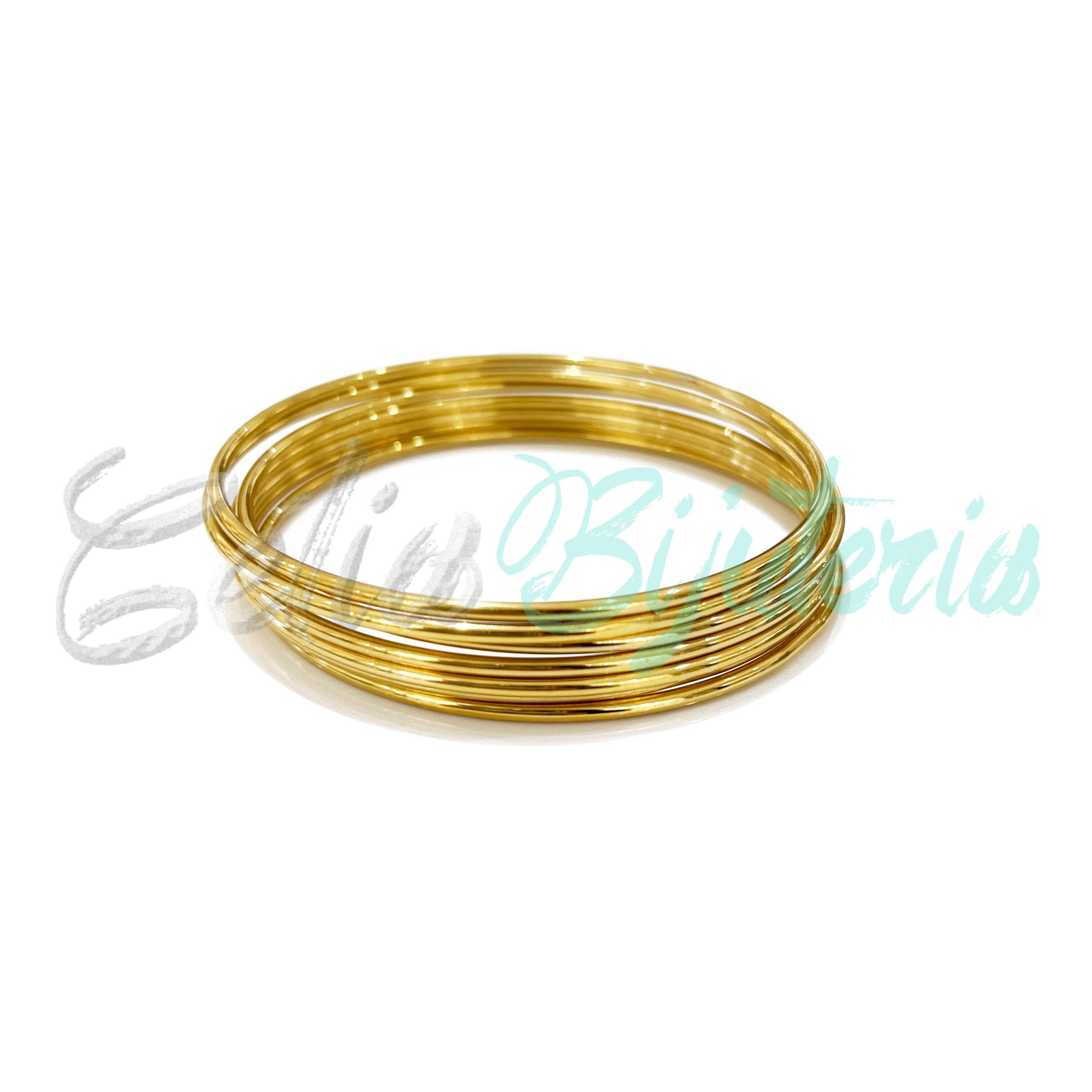 Celli Biju - Wholesale Cuff Bracelet - Steel Bracelet - 7 bangles0