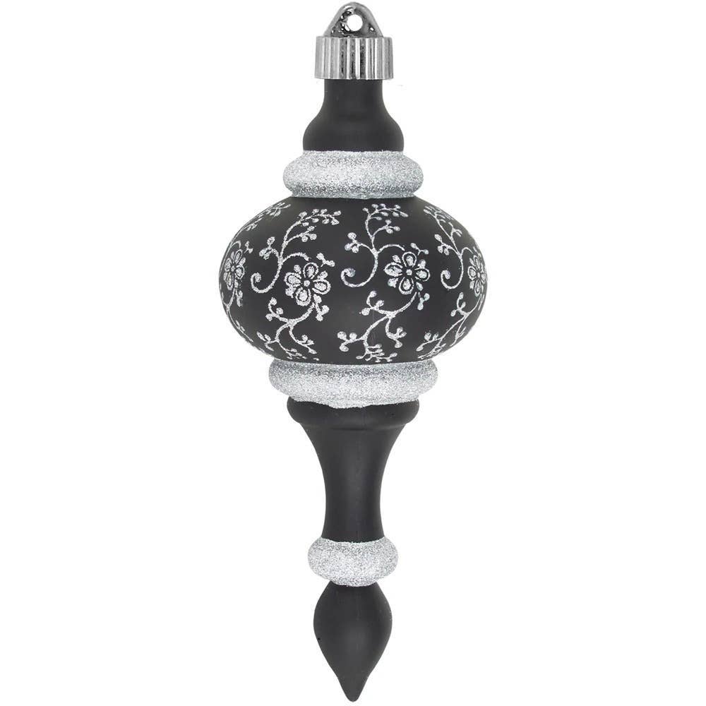 The Gerson Companies - Wholesale Ornament Set - Gerson Christmas by Krebs Christmas by Krebs 12 Count Black0