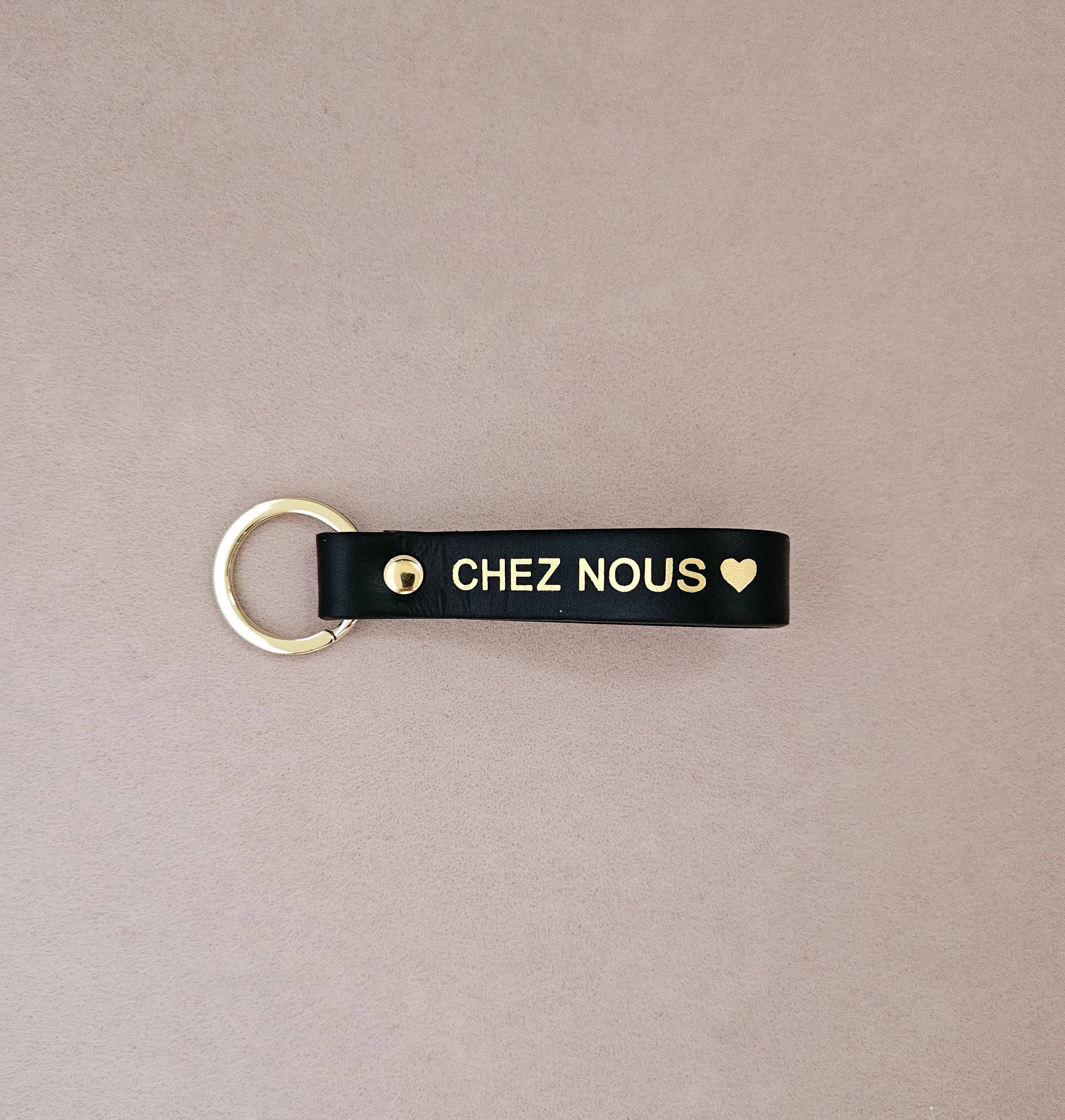 Royal marais - Wholesale Keychain - Unisex - sweet home leather keychain/chez nous6