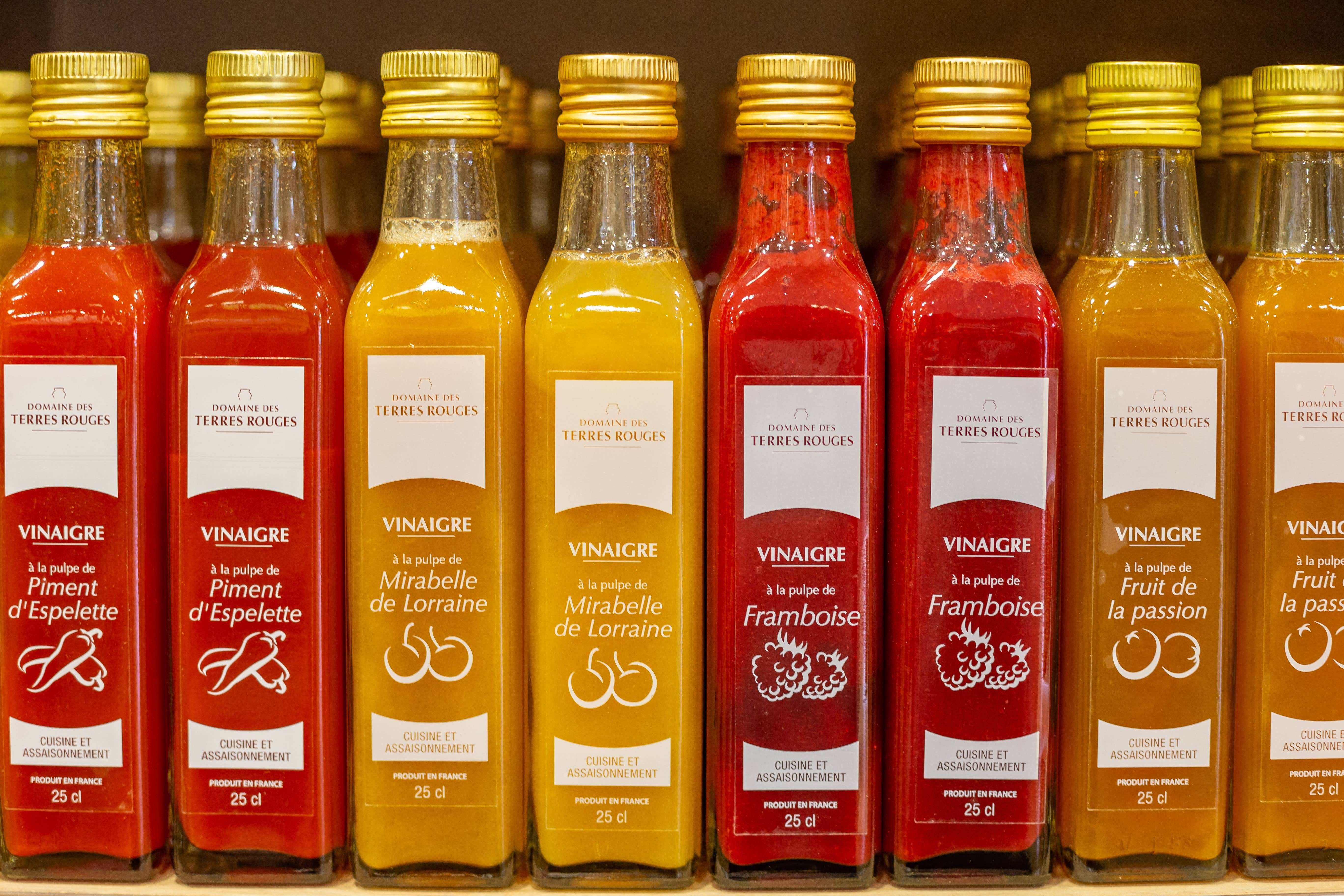 DOMAINE DES TERRES ROUGES – wholesale Vinäger – Vinäger med Espelette-pepparmassa 25cl3