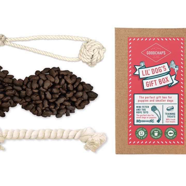 Goodchap's - Wholesale Pet Treats - Dog - Lil' Dog's Gift Box | Eco Gifting for Small Dogs & Puppies1